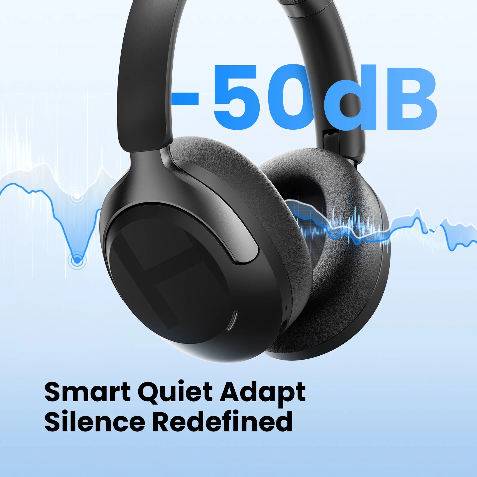 ANC Over-Ear Bluetooth Headphones – Hi-Res LDAC Audio